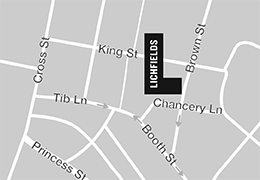 Map view of