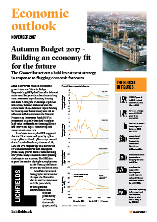 Autumn Budget 2017: Building An Economy Fit For The Future