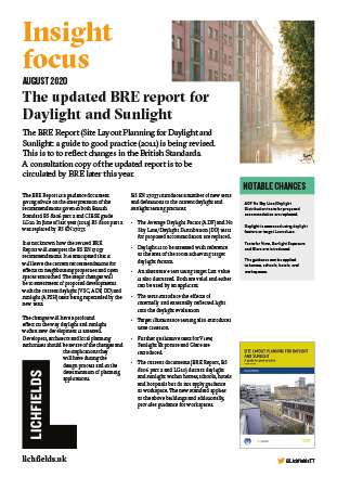 Download The updated BRE report for Daylight and Sunlight