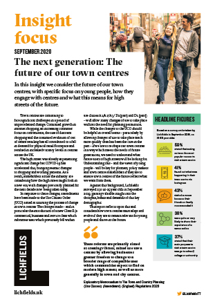 Download The next generation: The future of our town centres