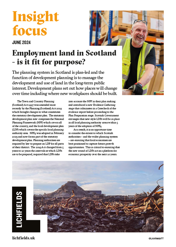 Download Employment land in Scotland - is it fit for purpose?