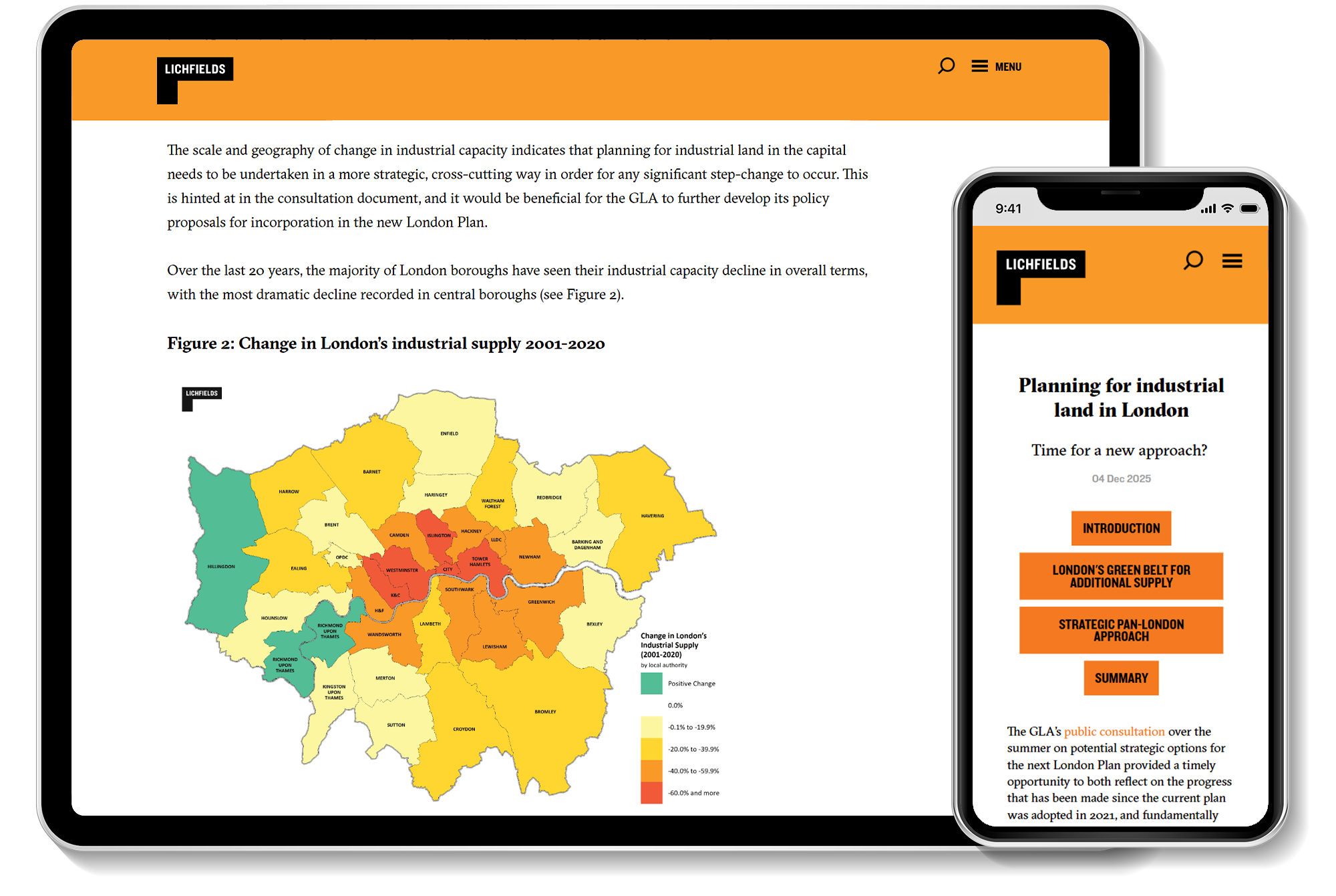 Download Planning for industrial land in London